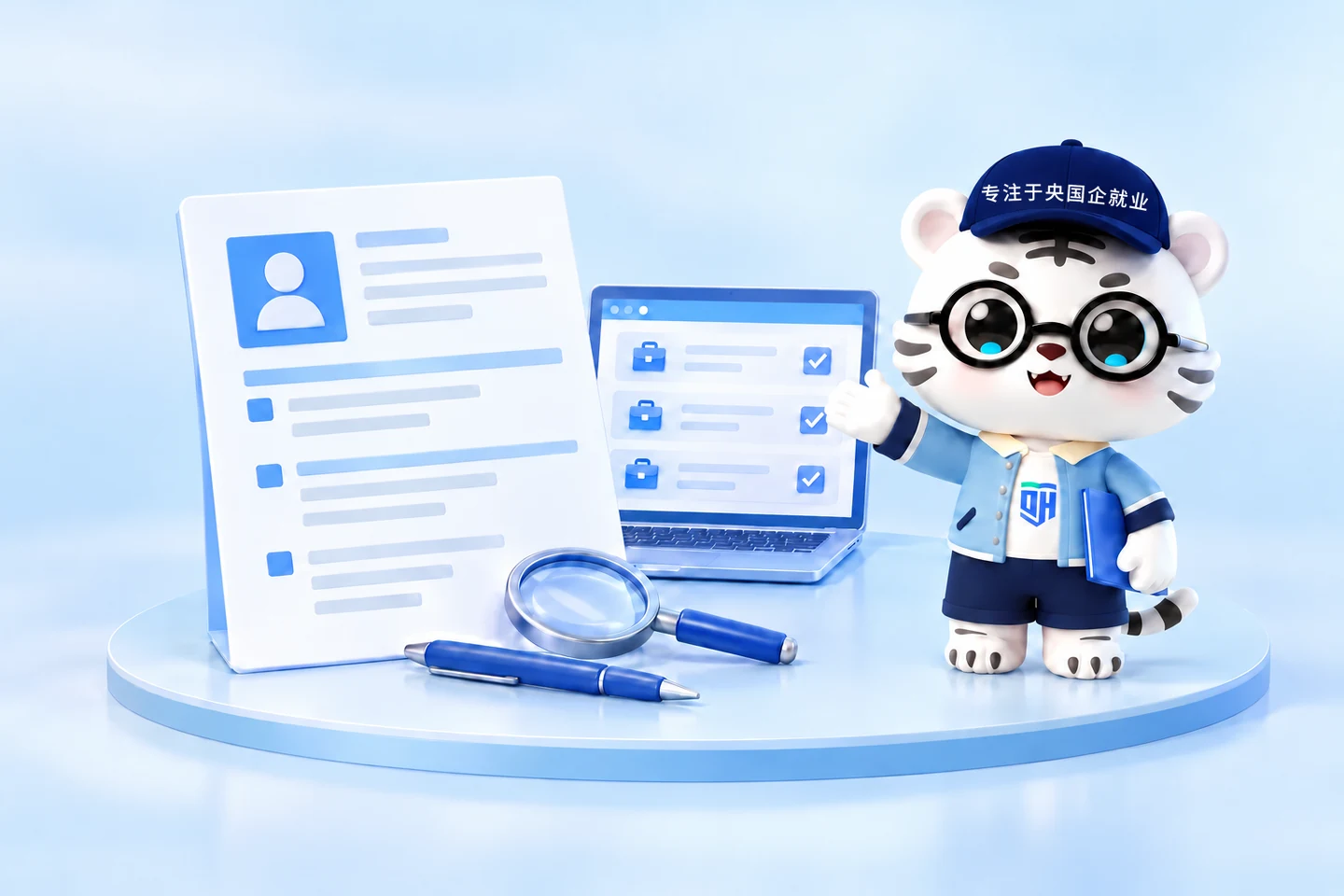 AI 小浩与简历、岗位清单及网申材料，提供求职专项支持